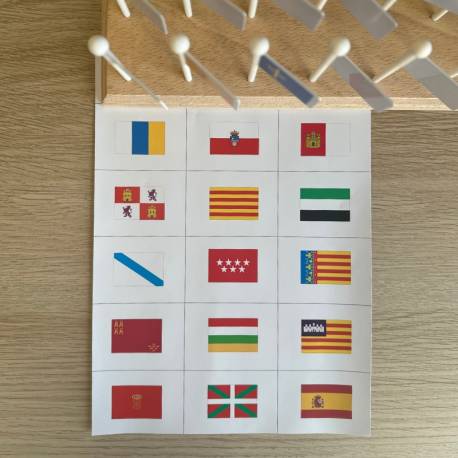 Adesivi con supporto - CCAA Spagna