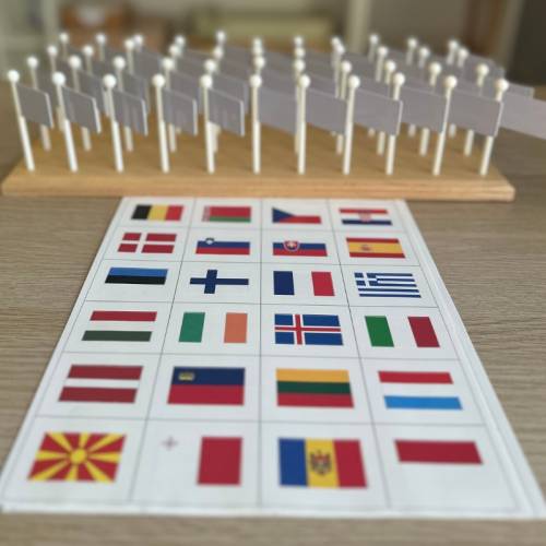 Adesivi con supporto - Europa