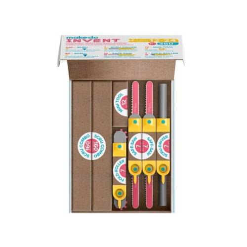 Makedo Invent Kit 360 piezas Makedo Construcciones