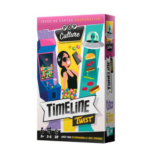 Timeline Twist Pop Culture Asmodee Juegos de mesa