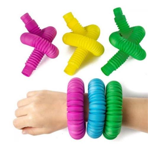 8 Tubos extensibles Pequeños  Juguetes Sensoriales