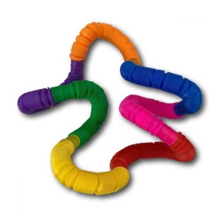 8 Tubos extensibles Pequeños  Juguetes Sensoriales