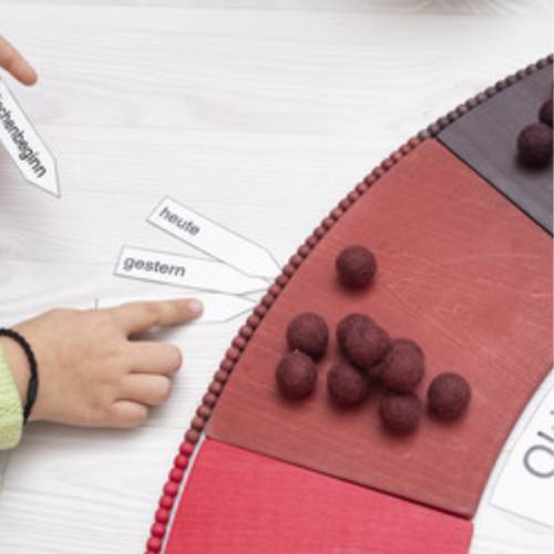 Cadena anual de colores  Tiempo