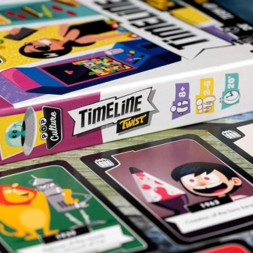 Timeline Twist Pop Culture Asmodee Juegos de mesa