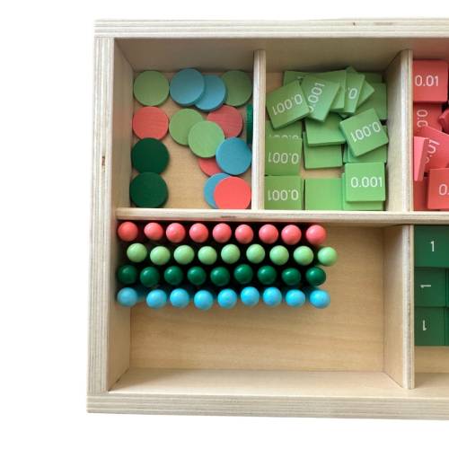 Gioco del sigillo decimale Montessori