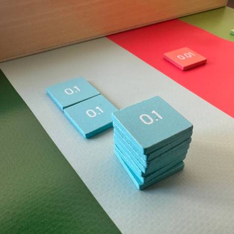 Gioco del sigillo decimale Montessori