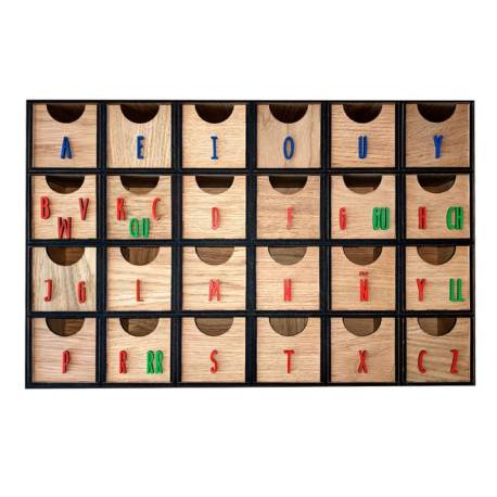 Caja de sonidos Montessori Made in Spain Preescritura