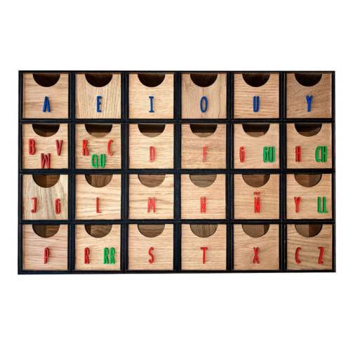 Caja de sonidos Montessori Made in Spain Preescritura