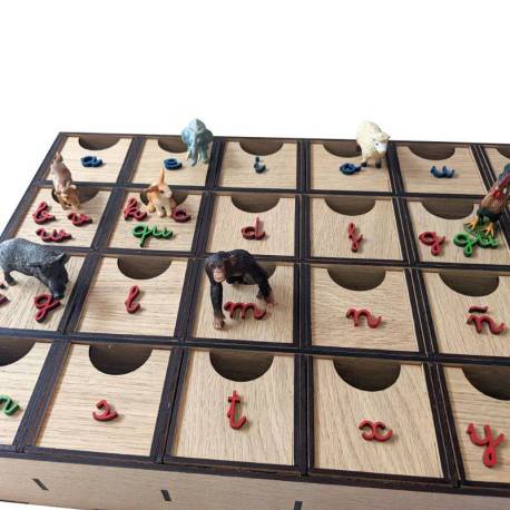Caja de sonidos Montessori Made in Spain Preescritura