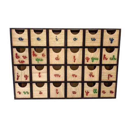 Caja de sonidos Montessori Made in Spain Preescritura