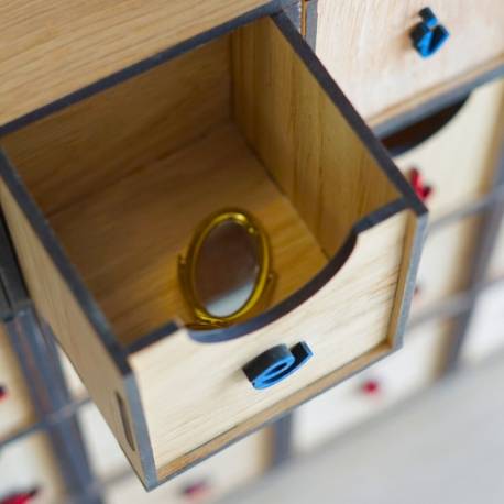 Scatola audio Montessori Minuscolo + capitale