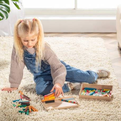 Dented Cuisinaire fins