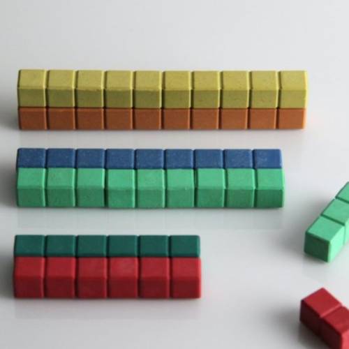 Dented Cuisinaire fins