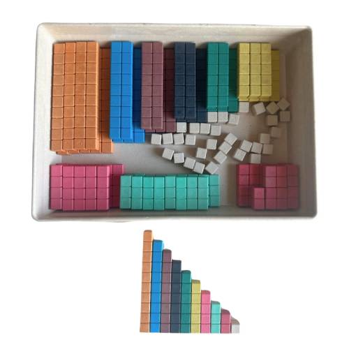 Regletas Cuisinaire dentadas Wissner Regletas