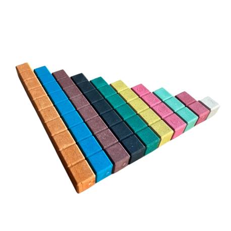 Regletas Cuisinaire dentadas Wissner Regletas 2