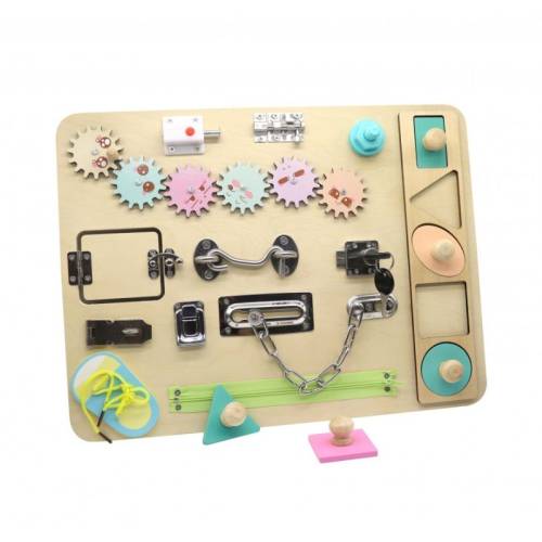 Tablero de actividades sensoriales Andreu Toys Destrezas y autonomía