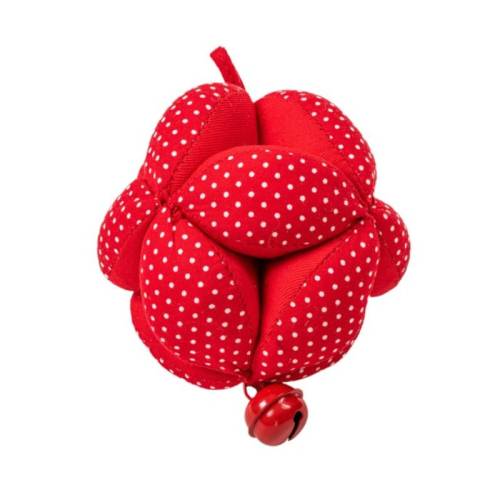Pelota de tela con cascabel Montessori Nienhuis Bebés