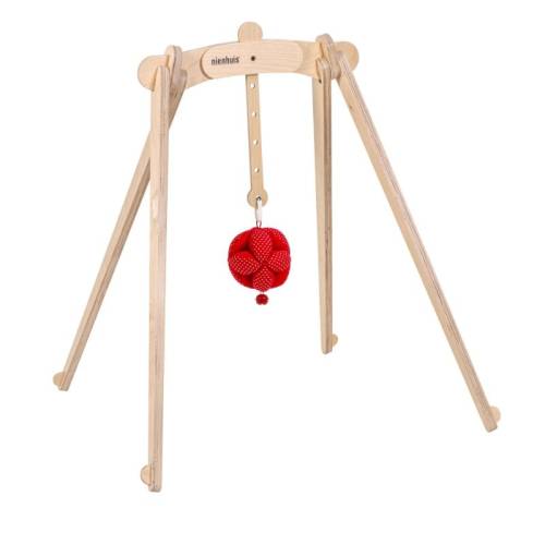 Pelota de tela con cascabel Montessori Nienhuis Bebés
