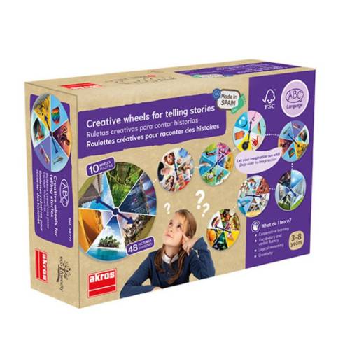 Ruletas creativas para contar Historias Akros Lenguaje Ruletas creativas para contar Historias Akros Lenguaje
