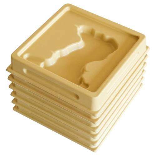 Bandejas de tierra y agua (pack 3) Montessori para todos Geografía