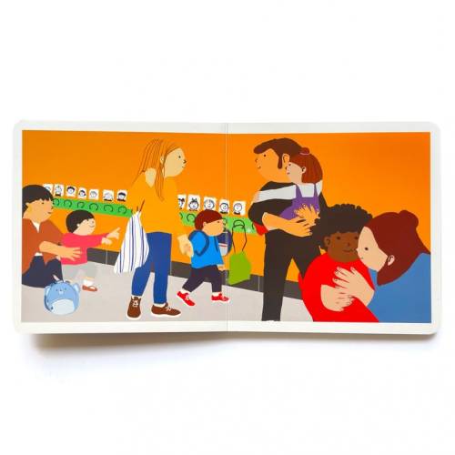 Cuento Imágenes ¡Buenos días! Nowordbooks Nowordbooks