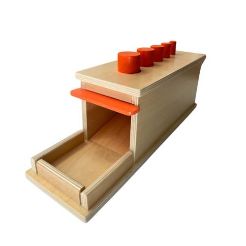 Caja permanencia tobogán Montessori para todos De 1 a 3 años