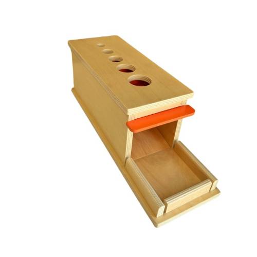 Caja permanencia tobogán Montessori para todos De 1 a 3 años