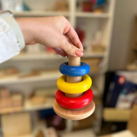 Apilador nido balancín Montessori para todos Bebés 2
