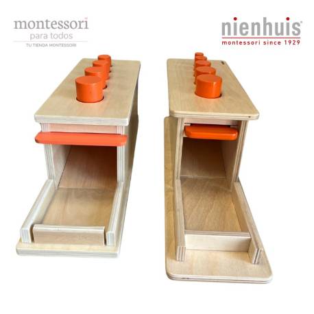 Caja permanencia tobogán Montessori para todos De 1 a 3 años