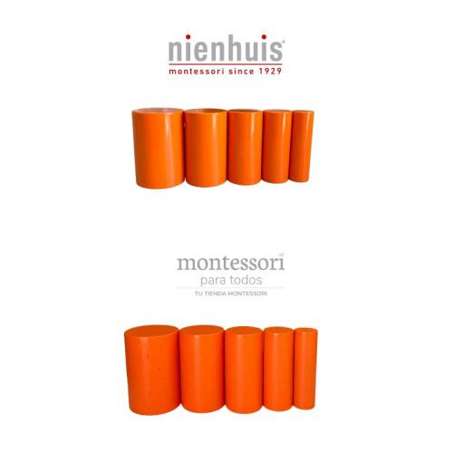 Caja permanencia tobogán Montessori para todos De 1 a 3 años