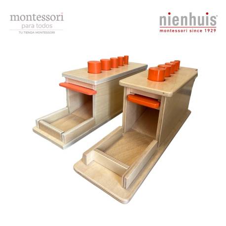 Caja permanencia tobogán Montessori para todos De 1 a 3 años