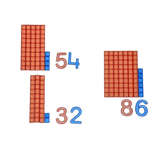Base 10 per il tavolo leggero con numeri