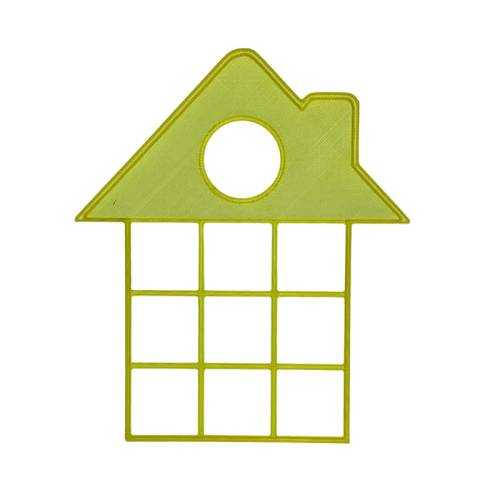 Casitas ABN translúcidas con números  Método de Cálculo ABN