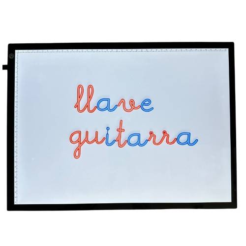 Articolo Montessori per la tavola della luce