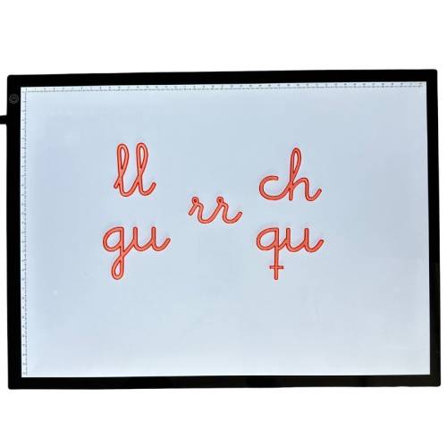 Articolo Montessori per la tavola della luce