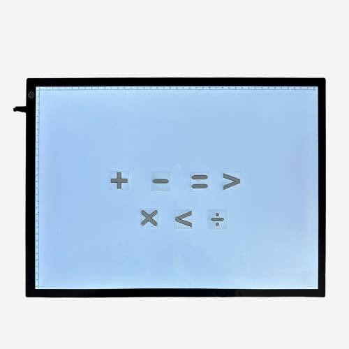 Números cuisinaire translúcidos  Regletas