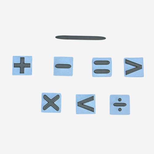 Números cuisinaire translúcidos  Regletas