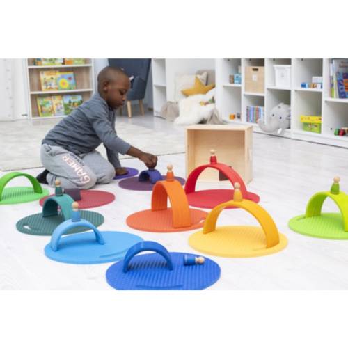 12 asientos de colores  Aire libre y movimiento