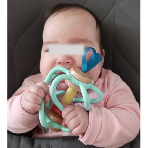 Mordedor Apple Grab Hape Toys Bebés