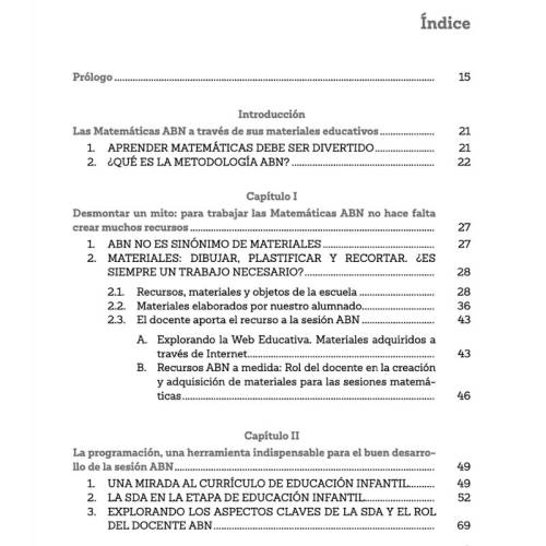 Guía: Las matemáticas ABN a través de sus materiales educativos  Método de Cálculo ABN