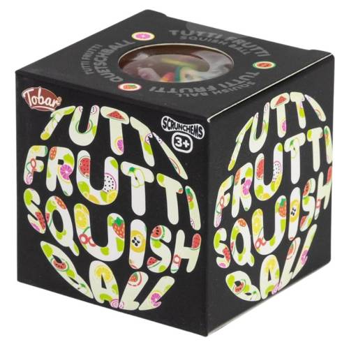 Pelota antiestrés scrunch - Tutti Frutti  Juguetes Sensoriales