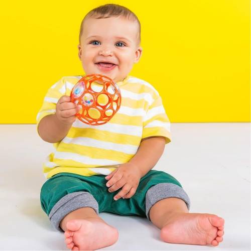 Oball con sonajero  Bebés