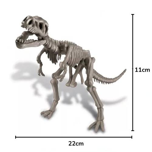Excavación esqueleto de Tyrannosaurus Rex / Velociraptor 4M Ciencia y medio ambiente
