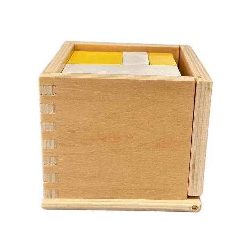 Poder de 2 cubos Montessori para todos Geometría y Álgebra