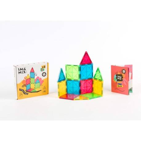 Construcción Magnética - Imanix Classic 12 piezas  Educativos 2
