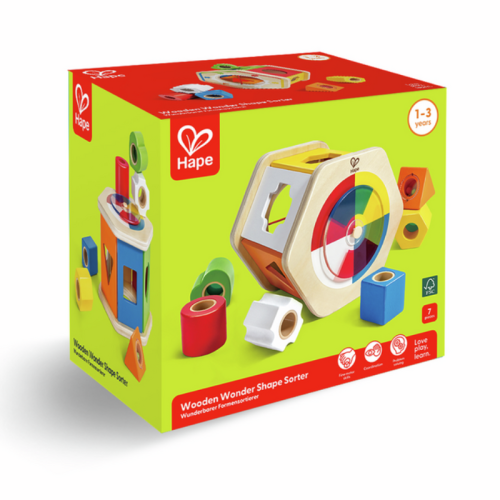 Caja de formas Hape Toys De 1 a 3 años