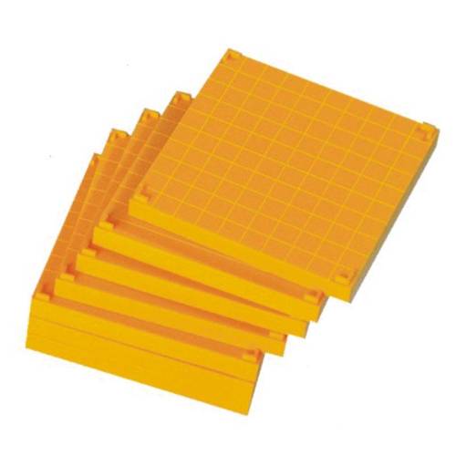 Base 10 amarillo encajable en bolsa