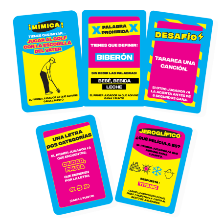 Retos en familia  Juegos de mesa 2