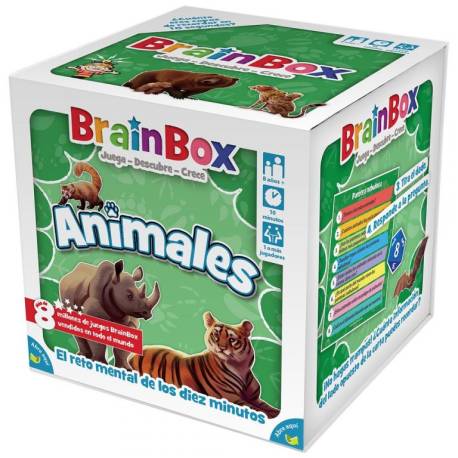 BrainBox animales  Juegos de mesa