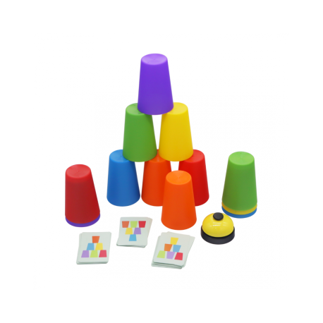 Stacking Cups Game  Razonamiento lógico